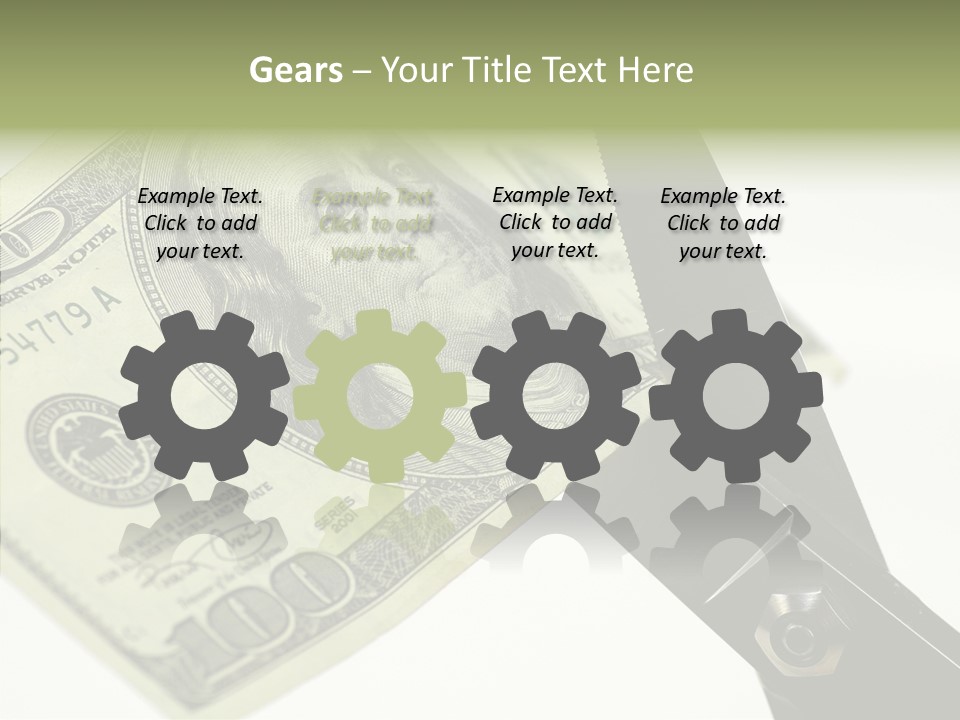 Helping Hand Touching Elder PowerPoint Template