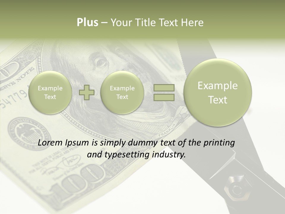 Helping Hand Touching Elder PowerPoint Template