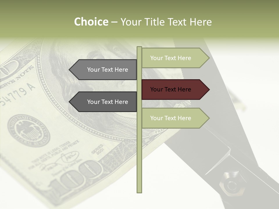 Helping Hand Touching Elder PowerPoint Template