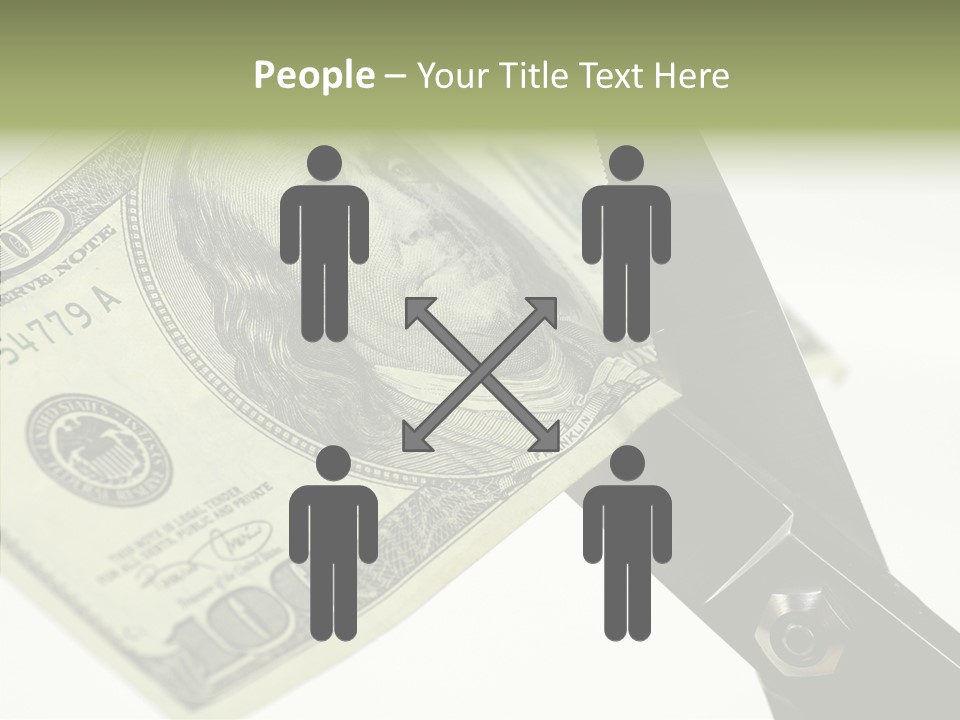 Helping Hand Touching Elder PowerPoint Template