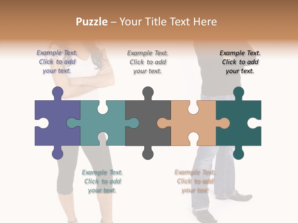 Care Aging Close Up PowerPoint Template