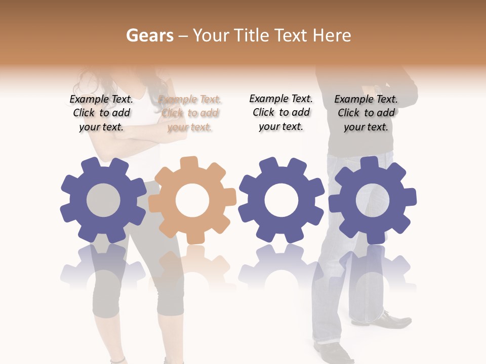 Care Aging Close Up PowerPoint Template