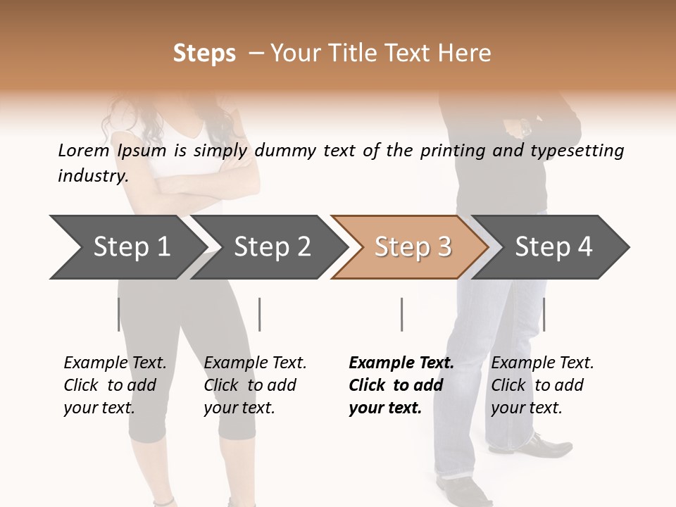 Care Aging Close Up PowerPoint Template