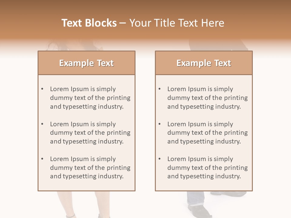 Care Aging Close Up PowerPoint Template