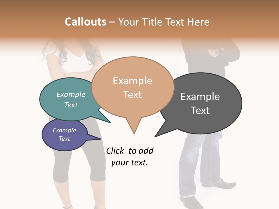 Care Aging Close Up PowerPoint Template