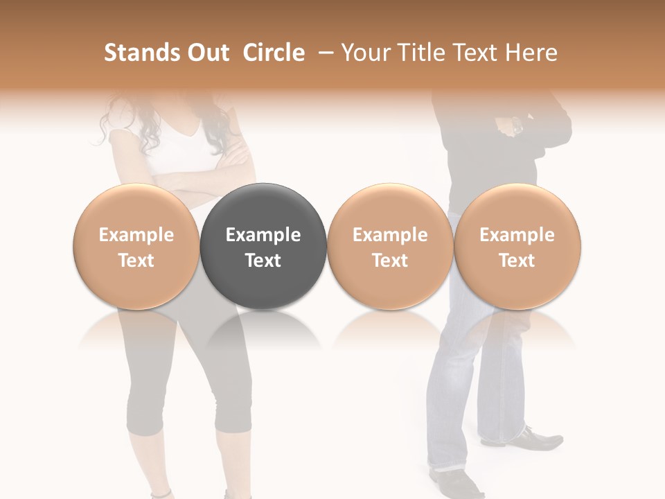 Care Aging Close Up PowerPoint Template