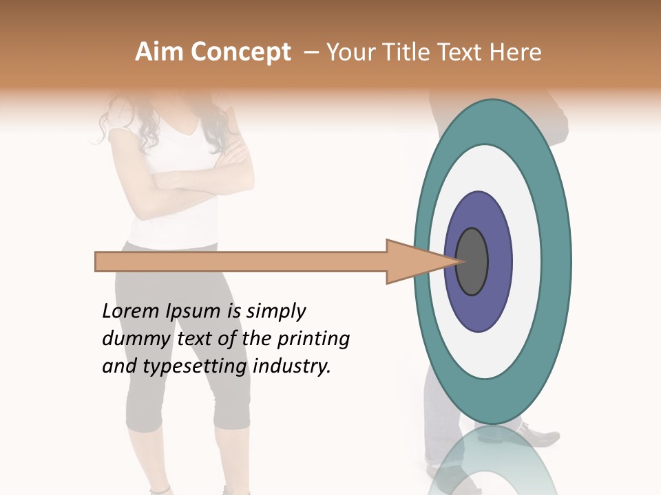 Care Aging Close Up PowerPoint Template