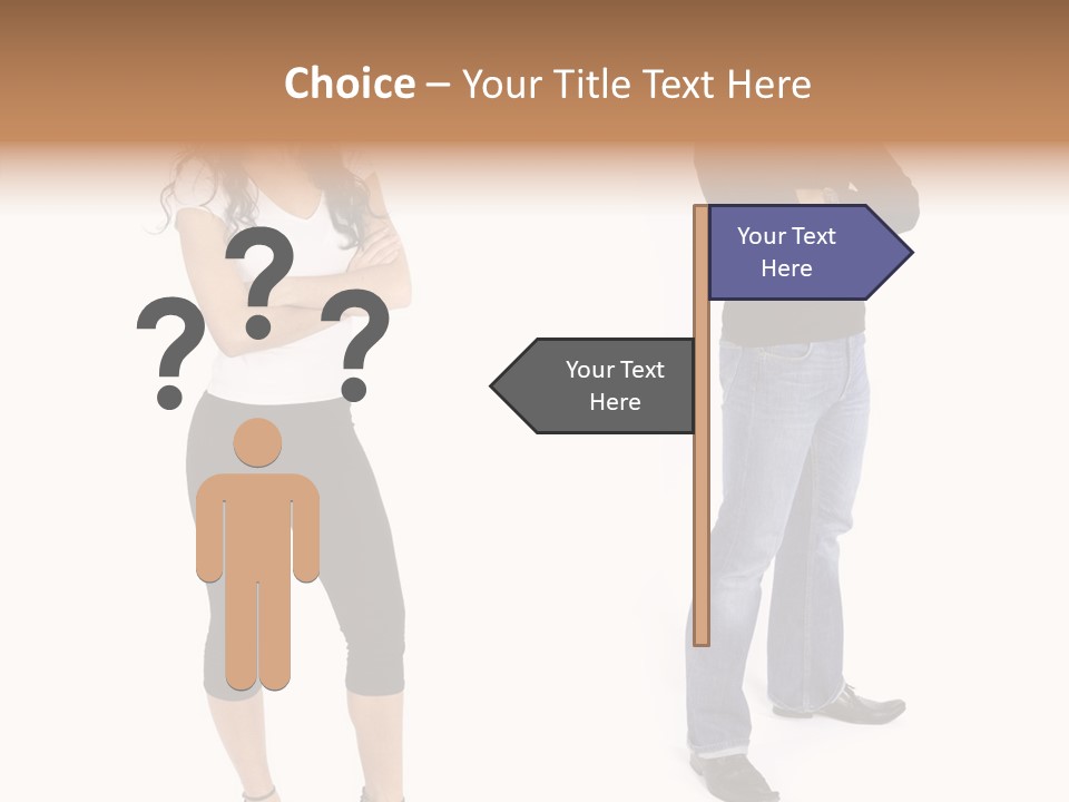 Care Aging Close Up PowerPoint Template