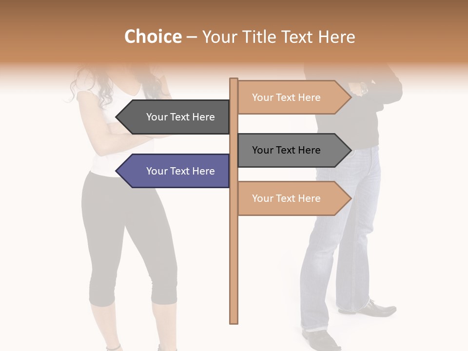Care Aging Close Up PowerPoint Template