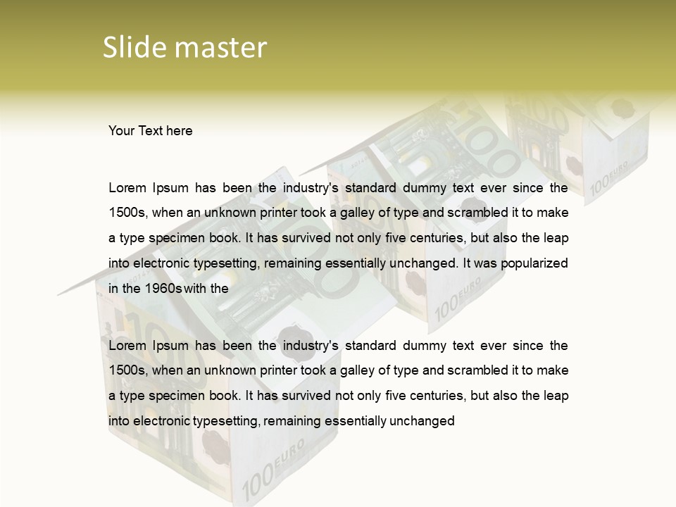 Elderly Caregiver Human PowerPoint Template