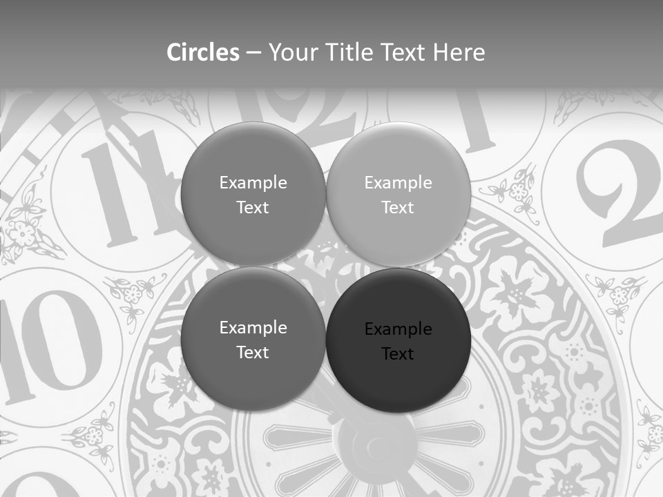 Elderly Human Sharing PowerPoint Template