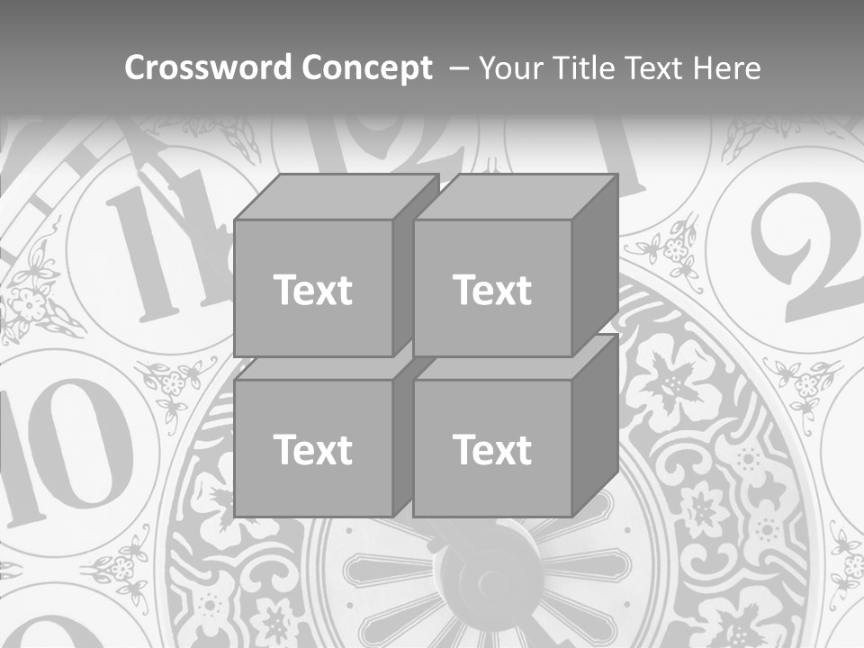 Elderly Human Sharing PowerPoint Template