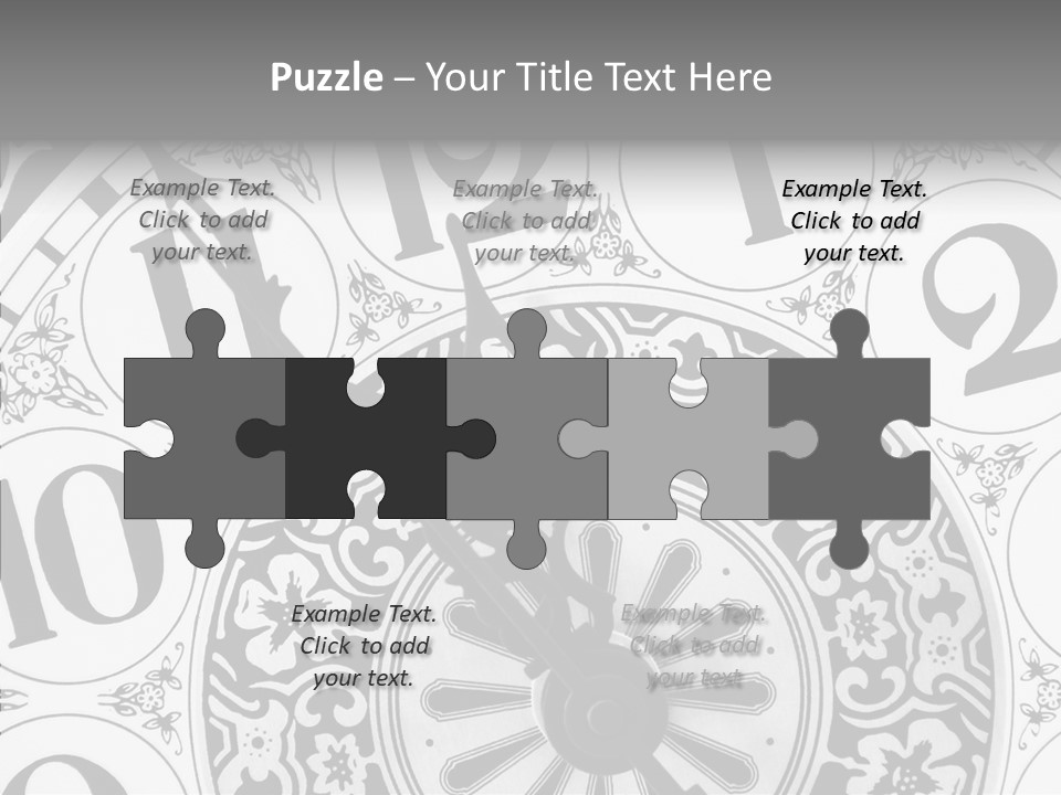 Elderly Human Sharing PowerPoint Template