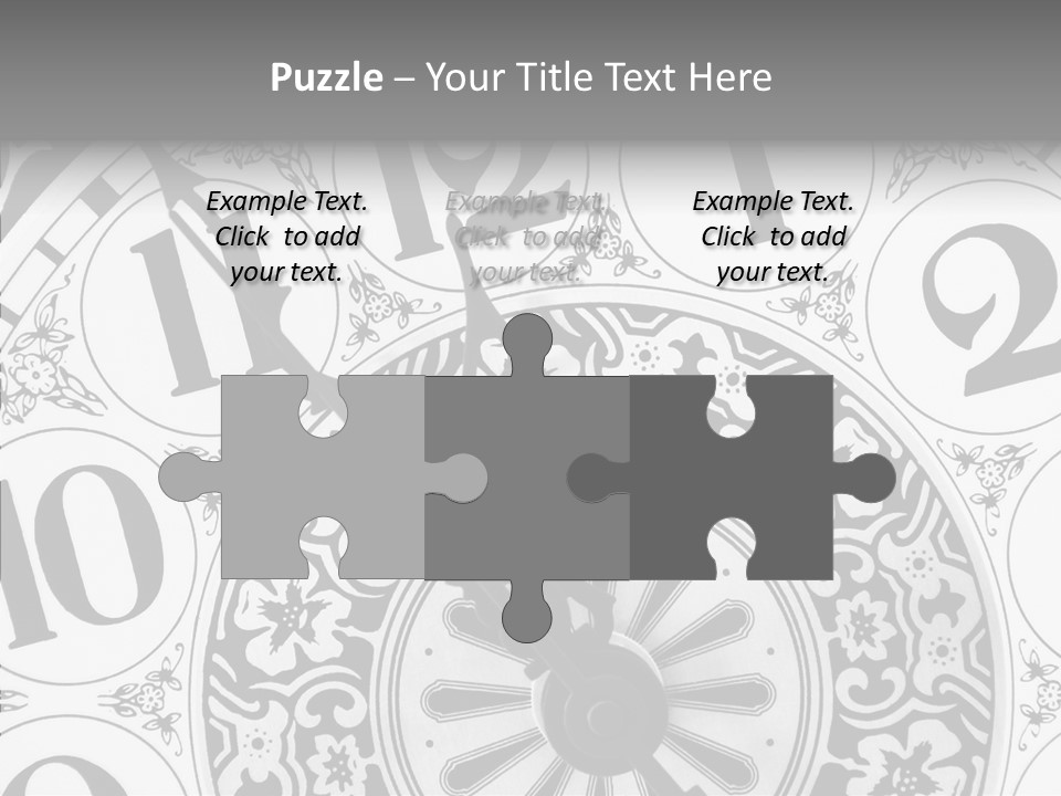 Elderly Human Sharing PowerPoint Template