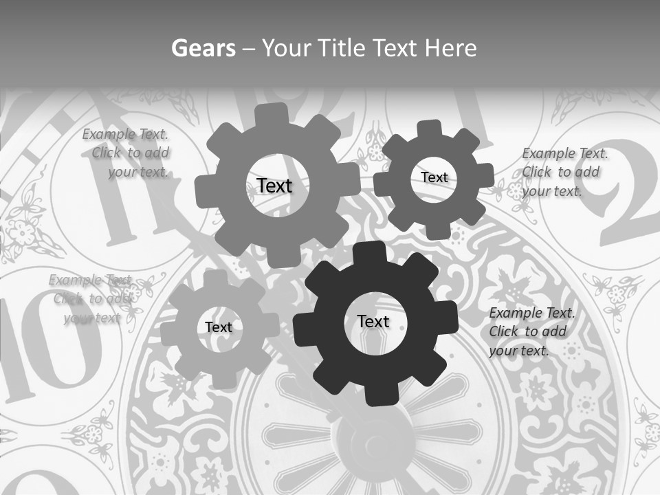 Elderly Human Sharing PowerPoint Template