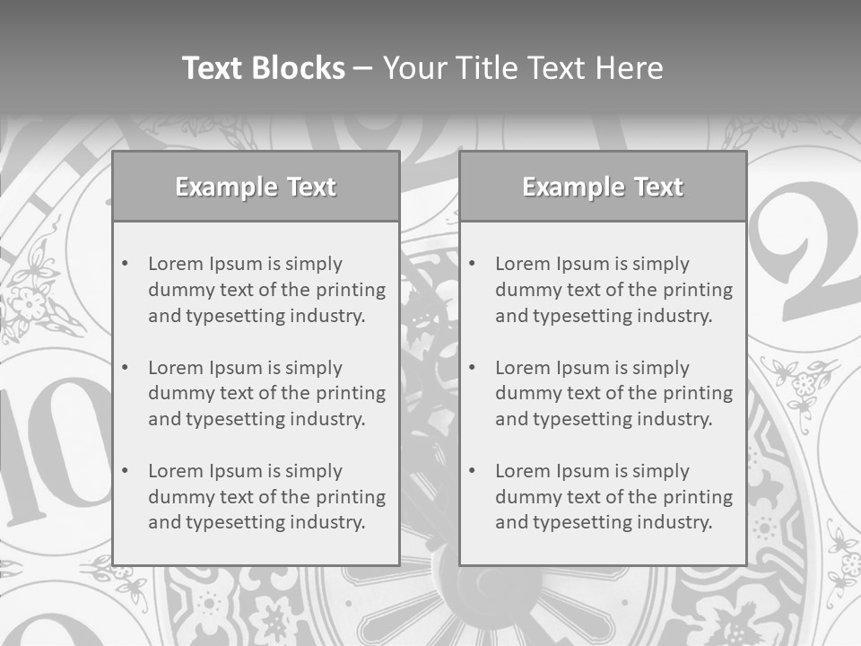 Elderly Human Sharing PowerPoint Template