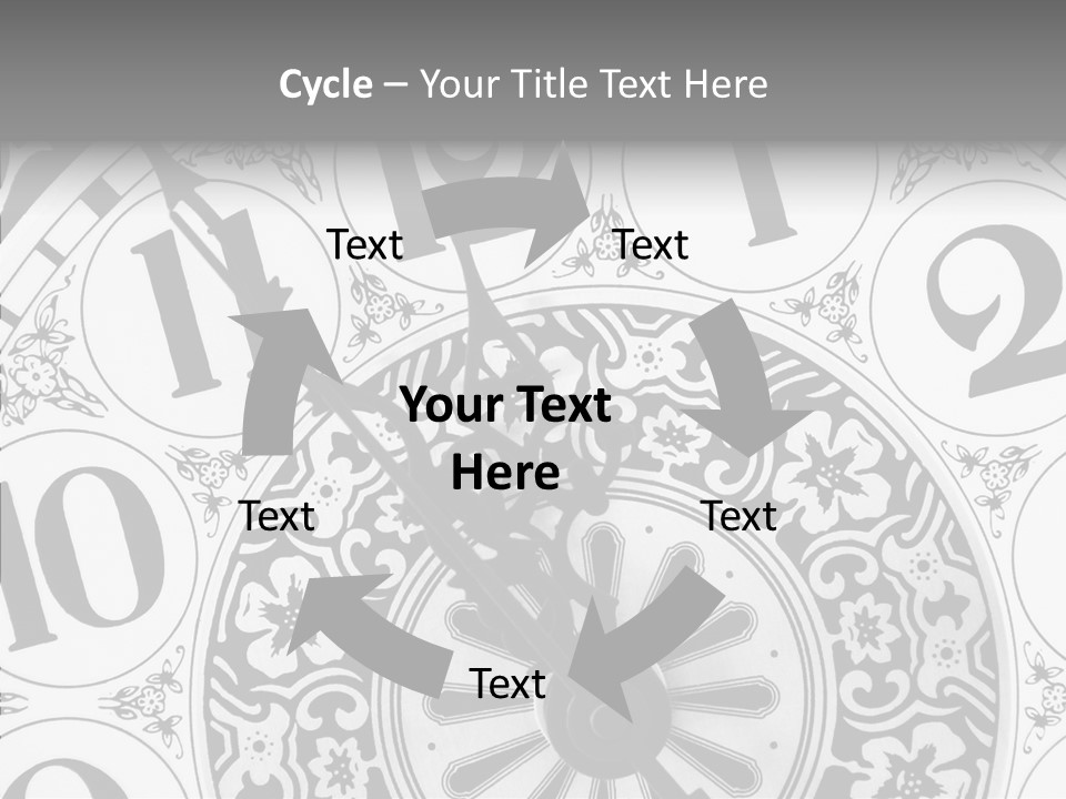 Elderly Human Sharing PowerPoint Template