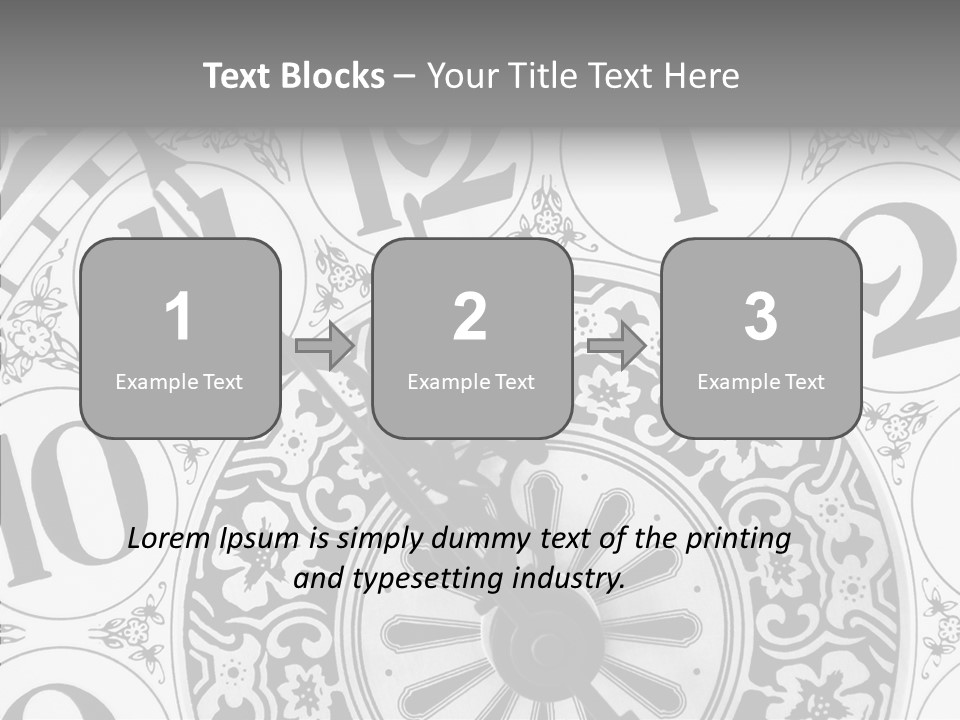 Elderly Human Sharing PowerPoint Template