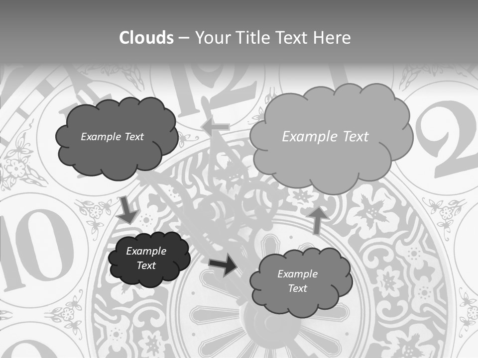Elderly Human Sharing PowerPoint Template