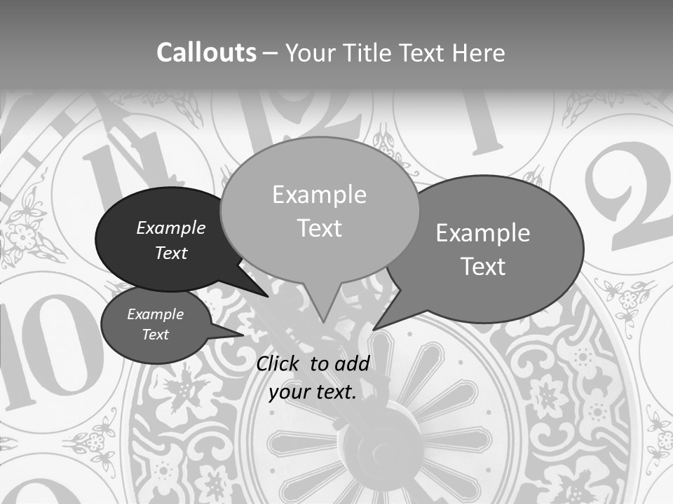 Elderly Human Sharing PowerPoint Template