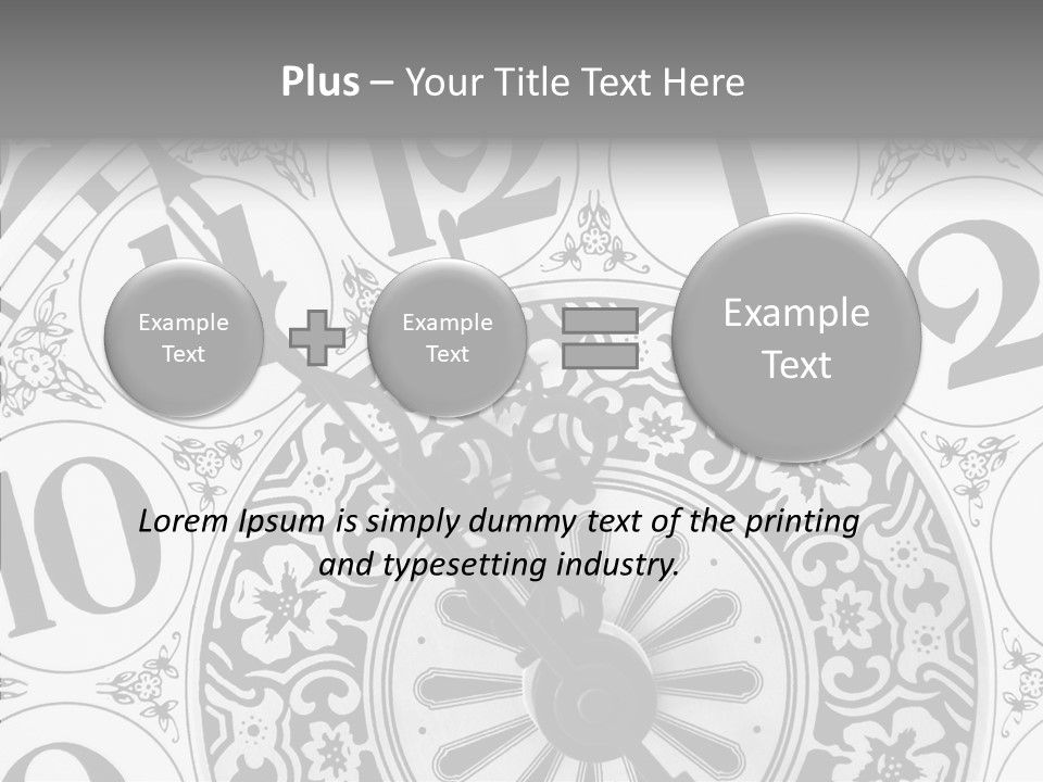 Elderly Human Sharing PowerPoint Template