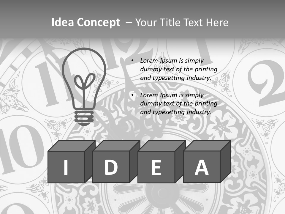 Elderly Human Sharing PowerPoint Template