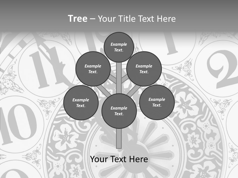 Elderly Human Sharing PowerPoint Template