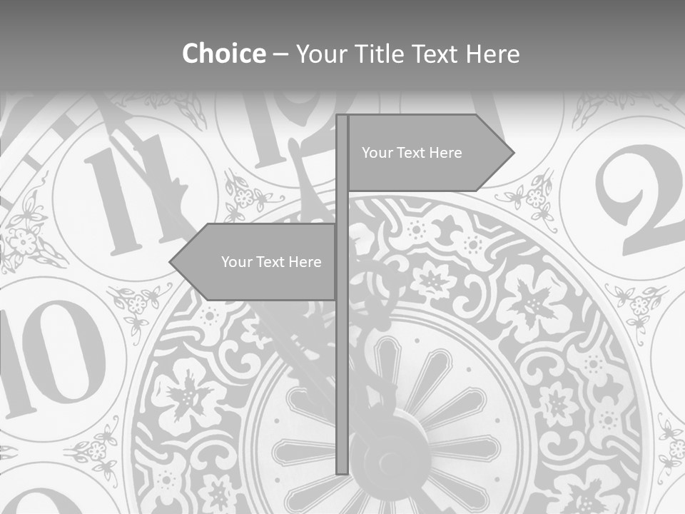 Elderly Human Sharing PowerPoint Template