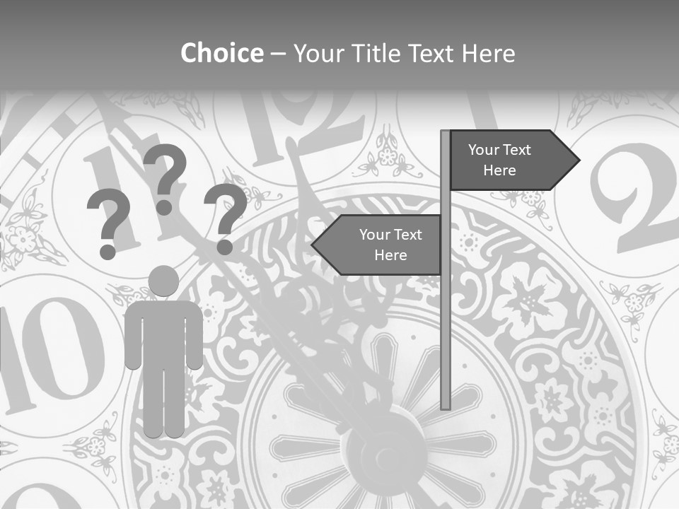 Elderly Human Sharing PowerPoint Template