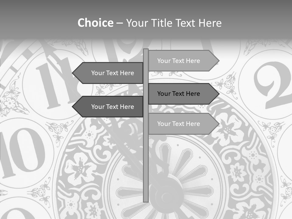 Elderly Human Sharing PowerPoint Template