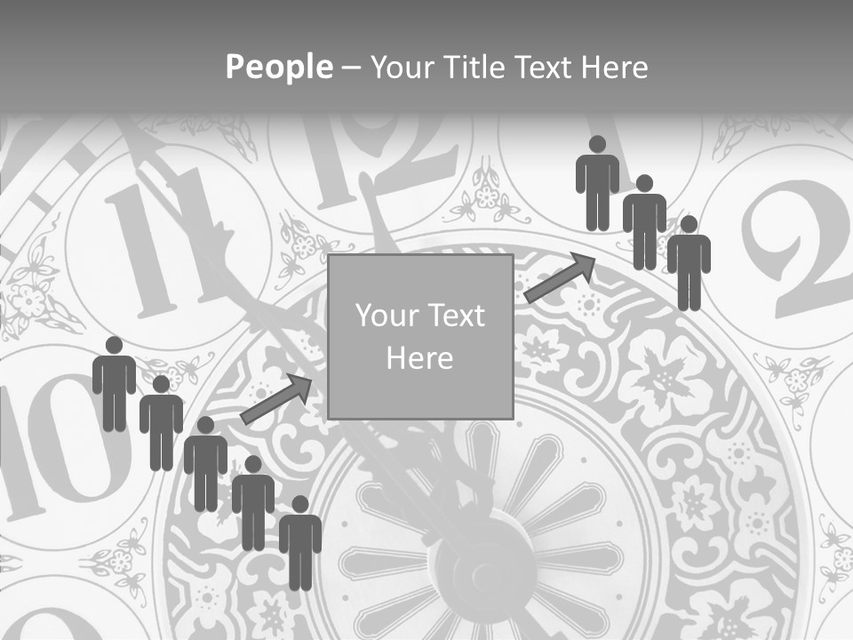 Elderly Human Sharing PowerPoint Template