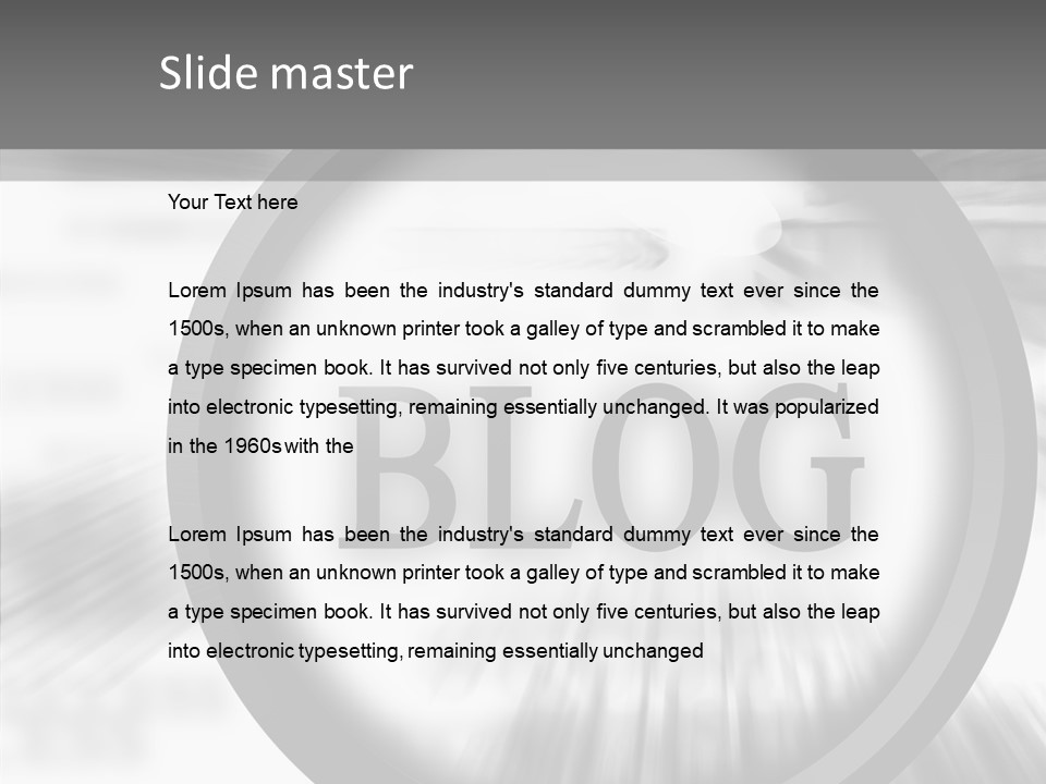 Senior  Women Close Up PowerPoint Template