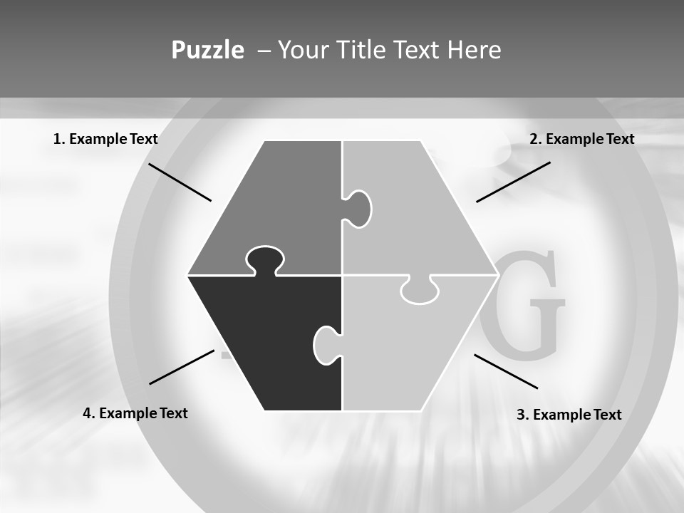 Senior  Women Close Up PowerPoint Template