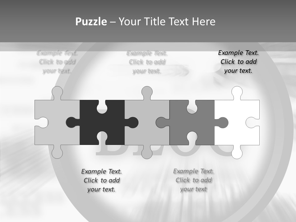 Senior  Women Close Up PowerPoint Template