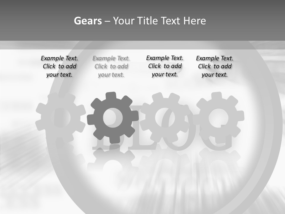 Senior  Women Close Up PowerPoint Template