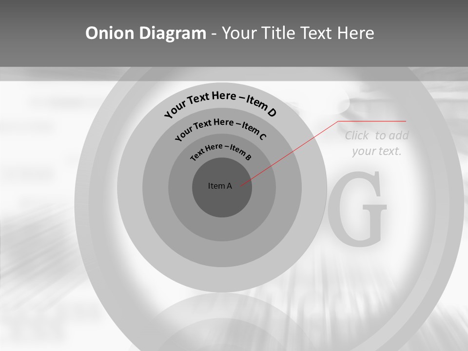 Senior  Women Close Up PowerPoint Template