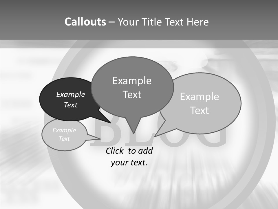 Senior  Women Close Up PowerPoint Template