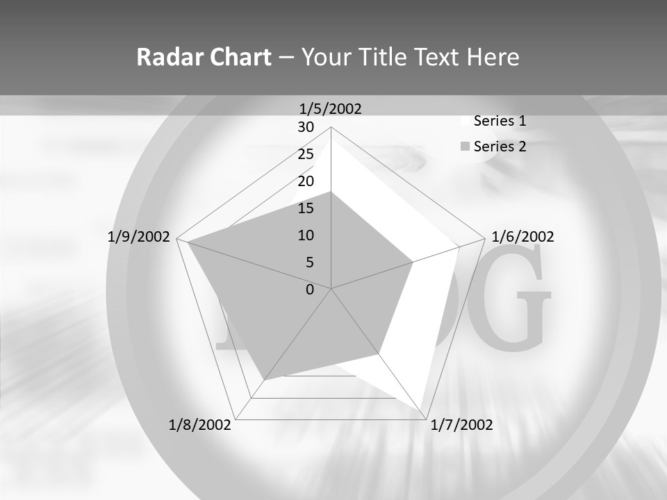 Senior  Women Close Up PowerPoint Template