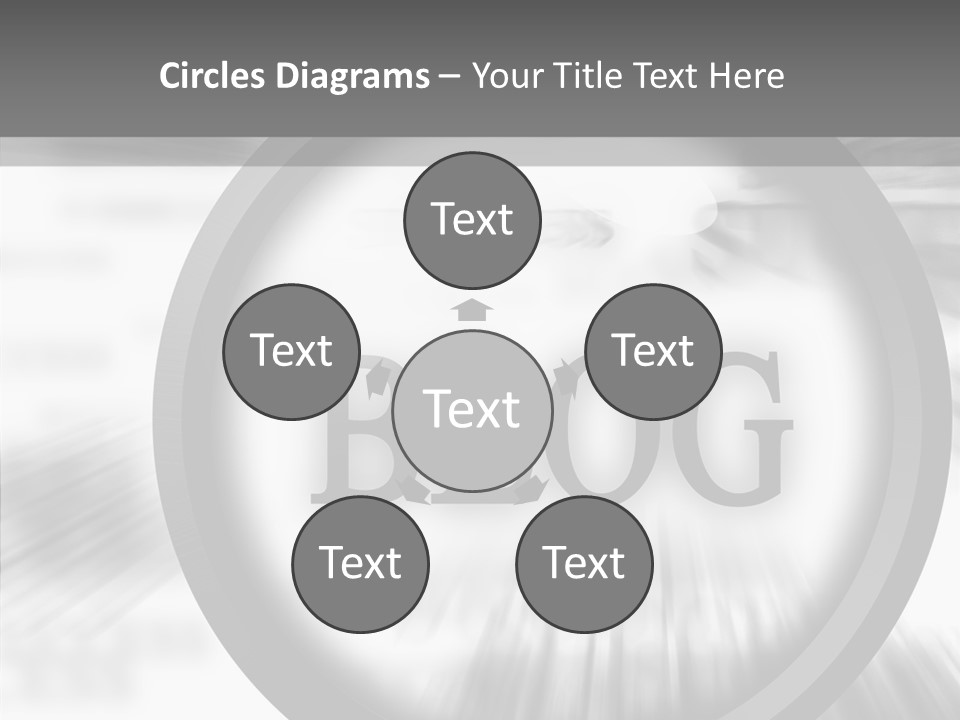 Senior  Women Close Up PowerPoint Template