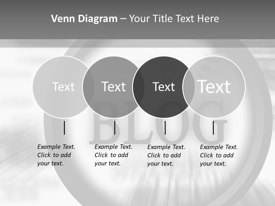 Senior  Women Close Up PowerPoint Template