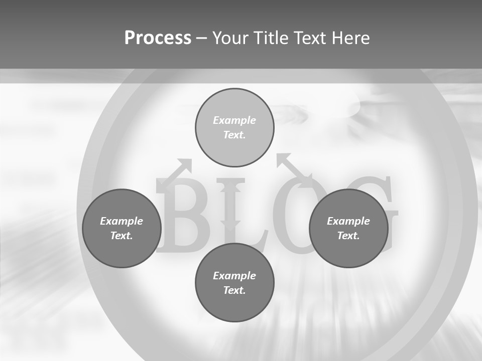 Senior  Women Close Up PowerPoint Template