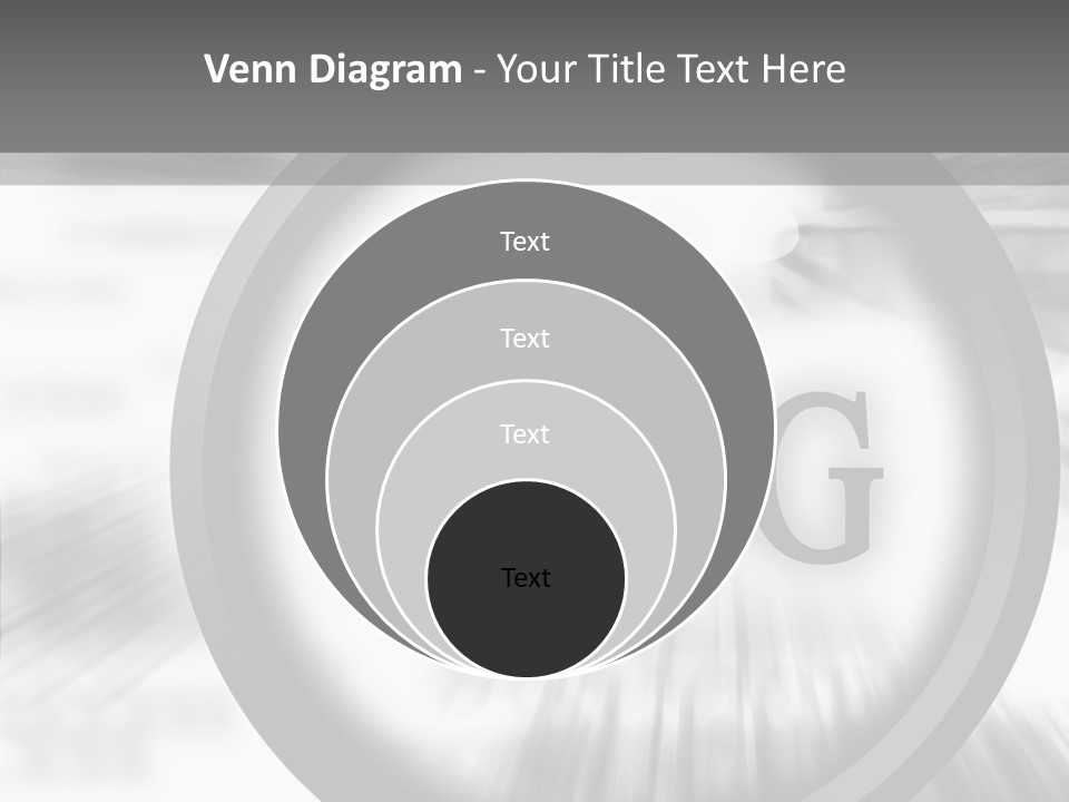 Senior  Women Close Up PowerPoint Template