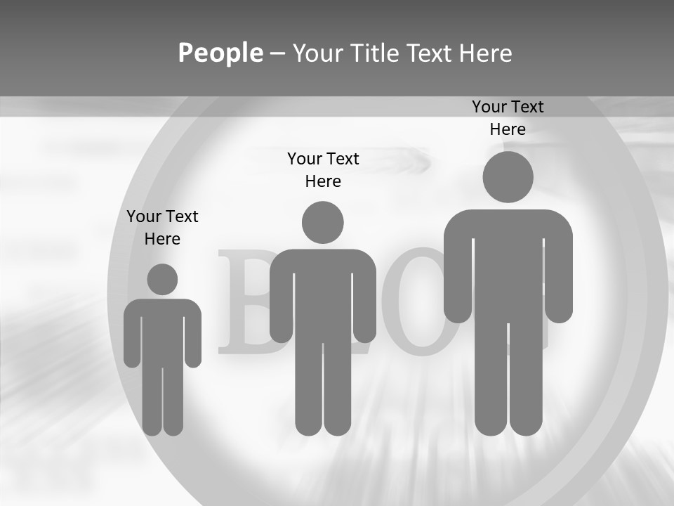 Senior  Women Close Up PowerPoint Template