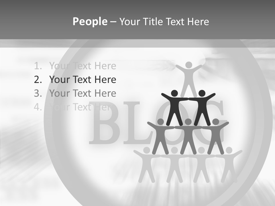 Senior  Women Close Up PowerPoint Template