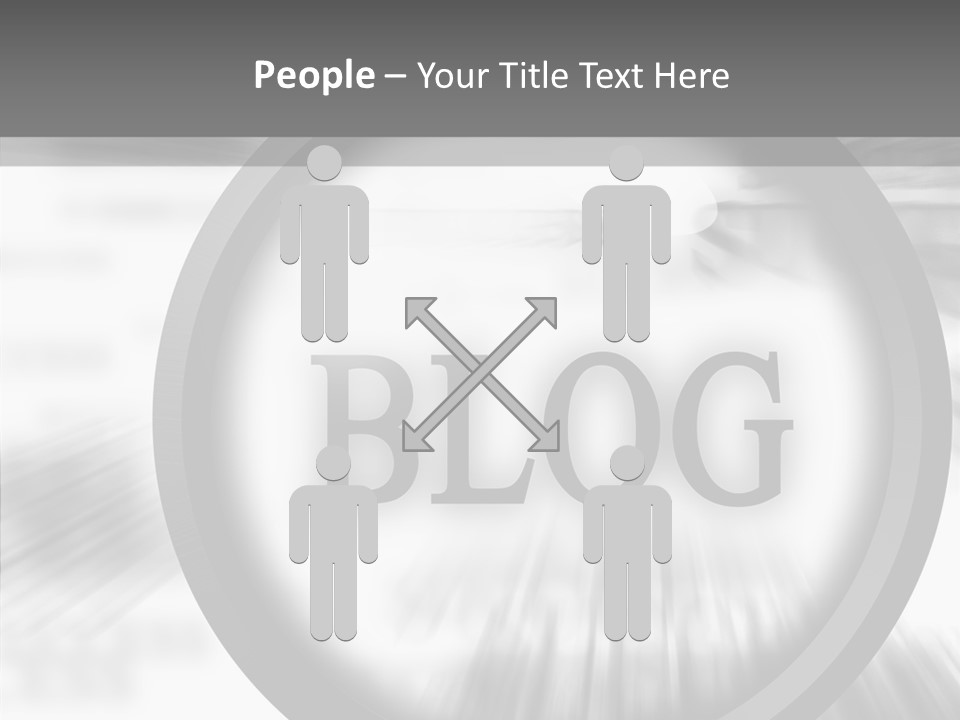 Senior  Women Close Up PowerPoint Template