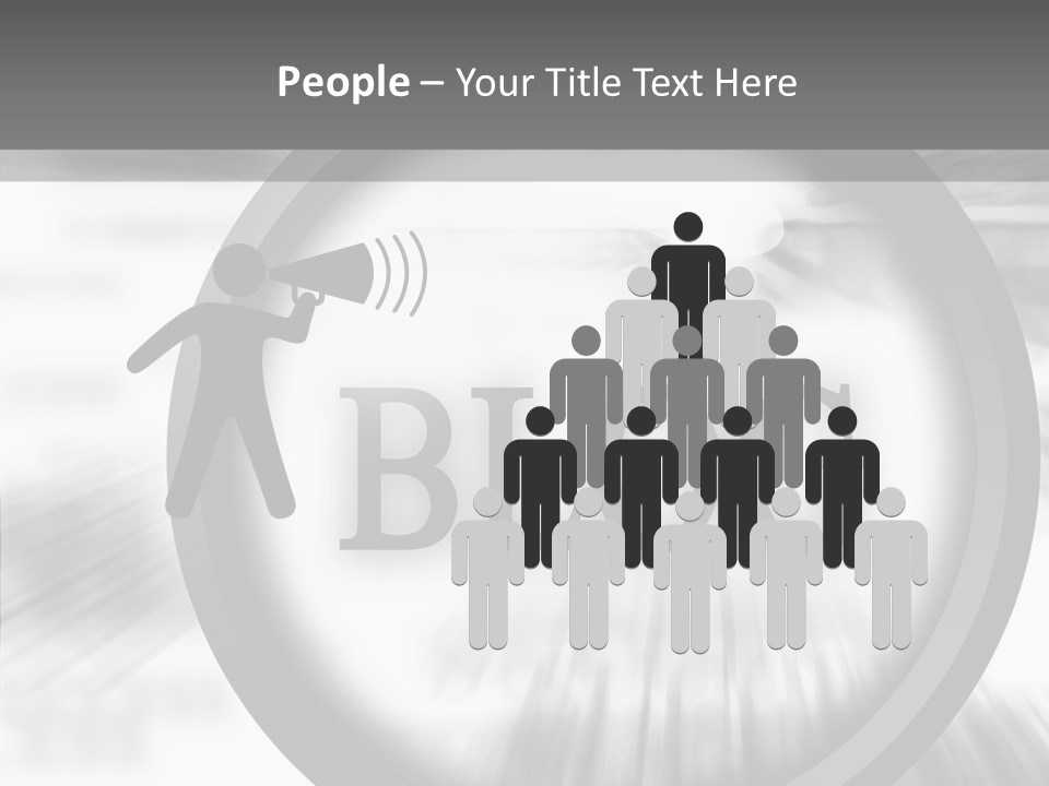 Senior  Women Close Up PowerPoint Template