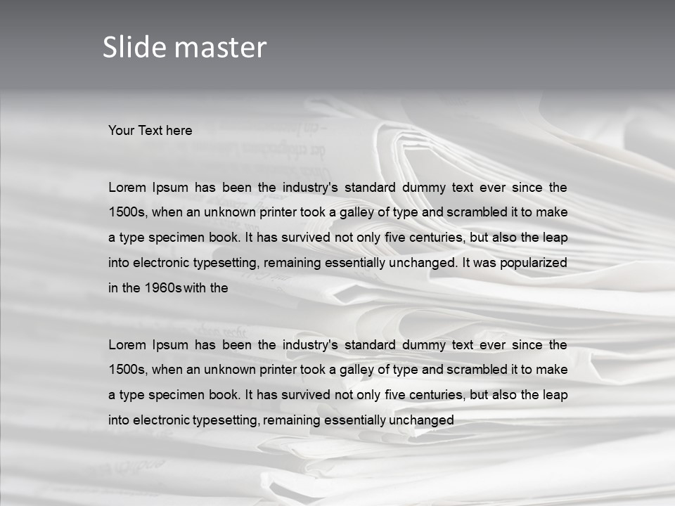 White Background Holding Hands PowerPoint Template