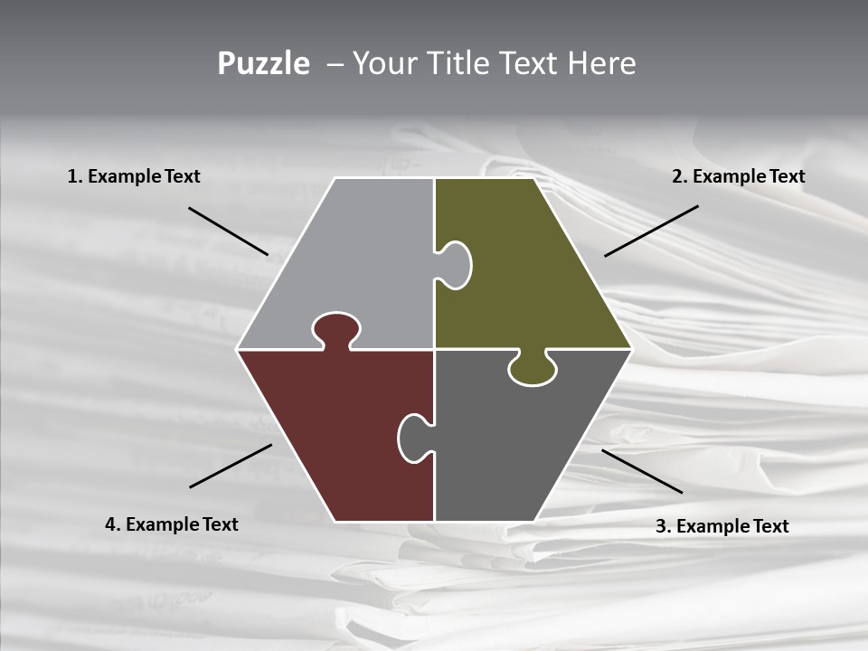 White Background Holding Hands PowerPoint Template