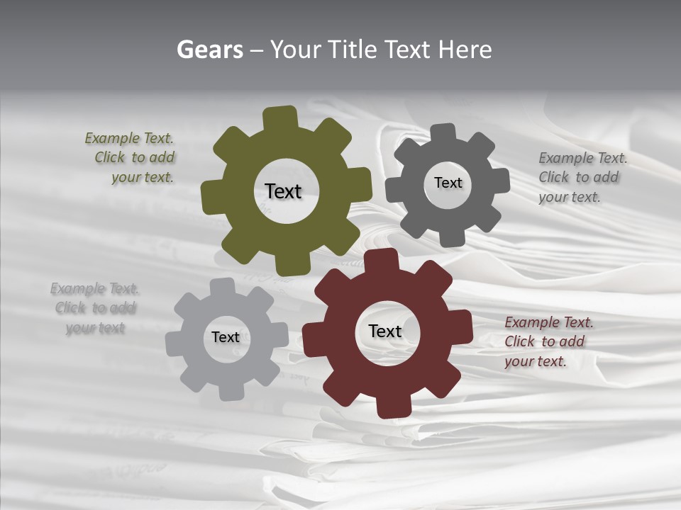 White Background Holding Hands PowerPoint Template