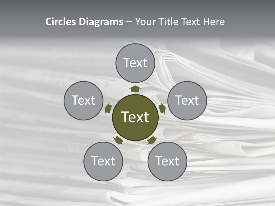 White Background Holding Hands PowerPoint Template